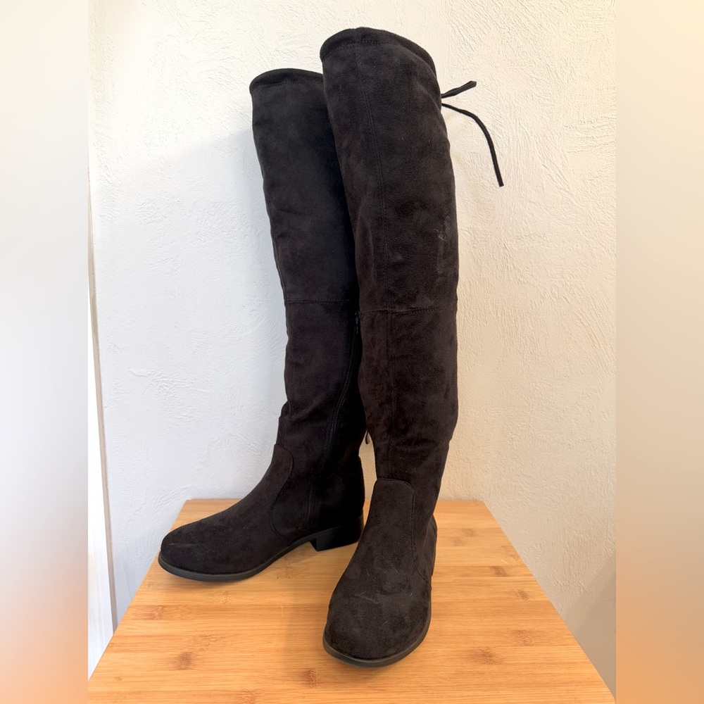 JC Journey Collection Over the Knee Tie boots 7